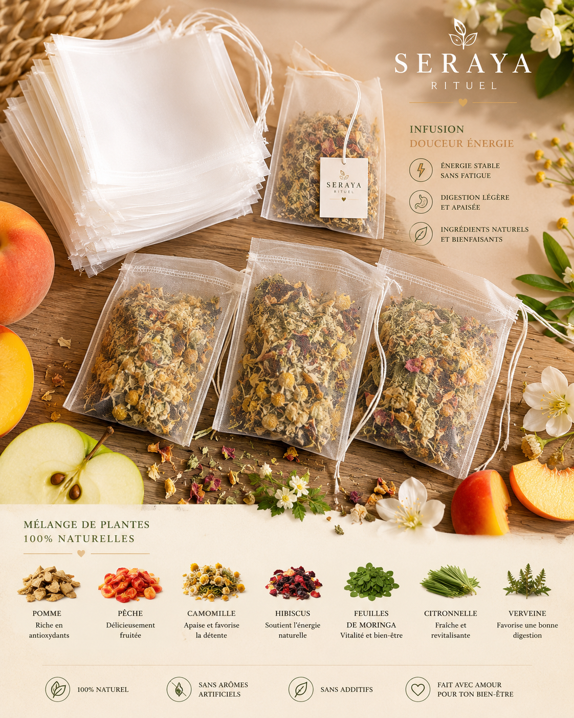 Seraya Ritual – Infusion Douceur Équilibre