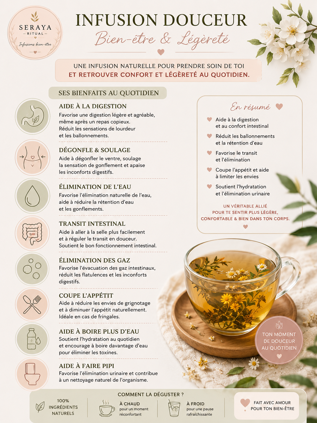 Seraya Ritual – Infusion Douceur Équilibre