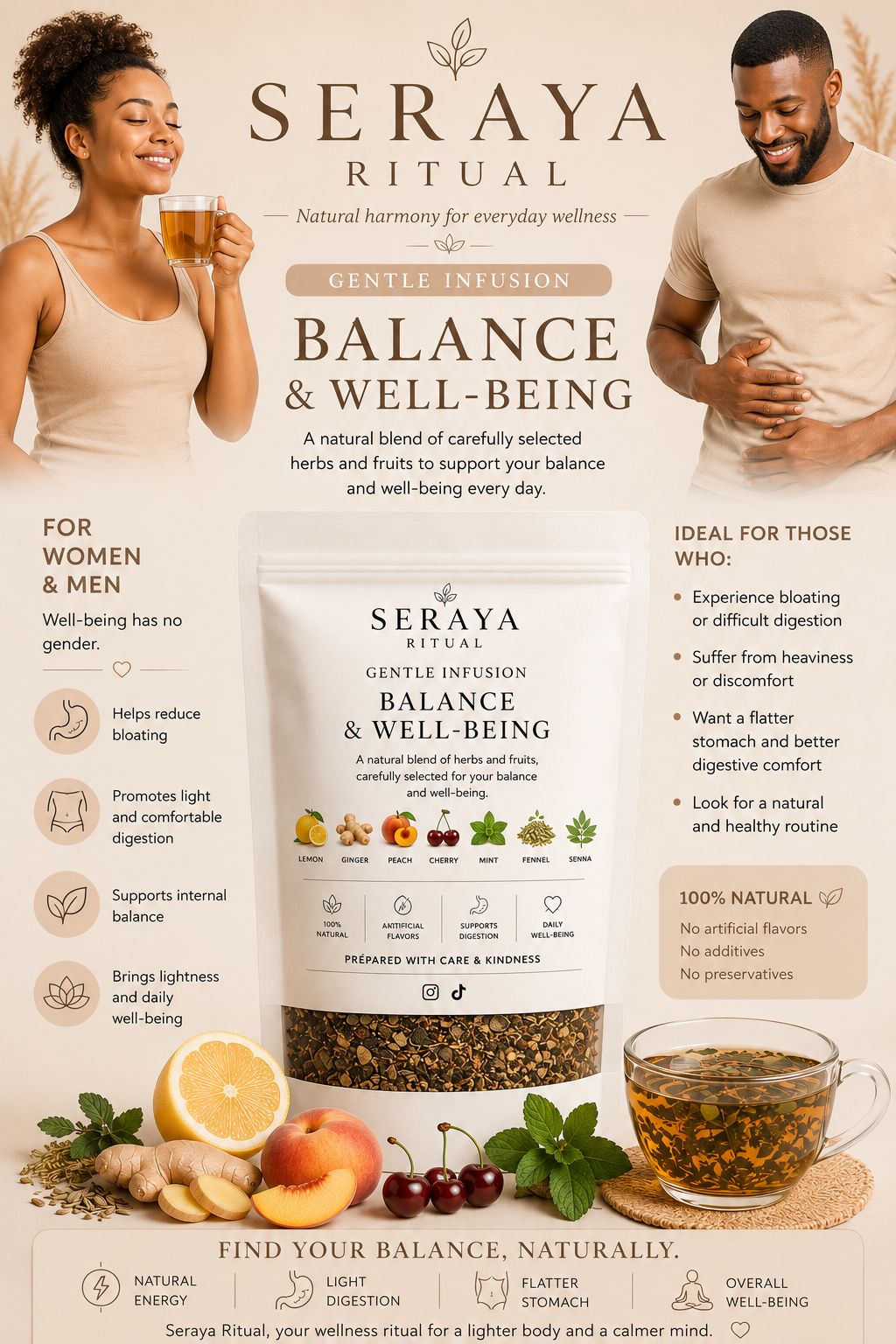 Seraya Ritual – Infusion Douceur Équilibre