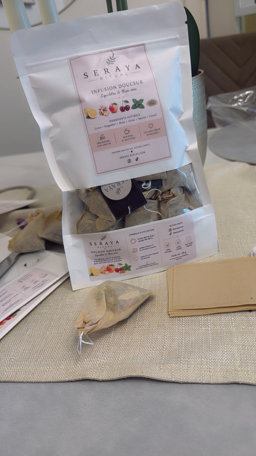 Seraya Ritual – Infusion Douceur Équilibre
