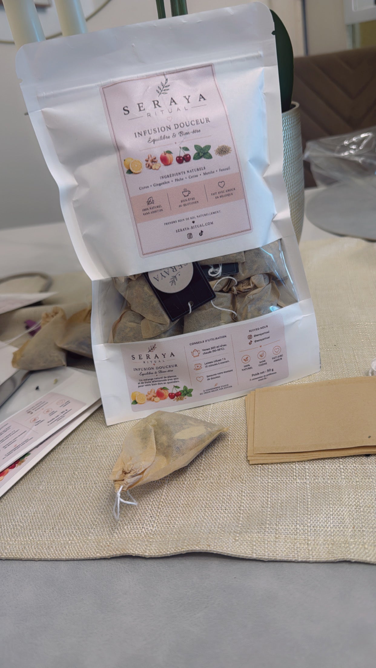 Seraya Ritual – Infusion Douceur Équilibre