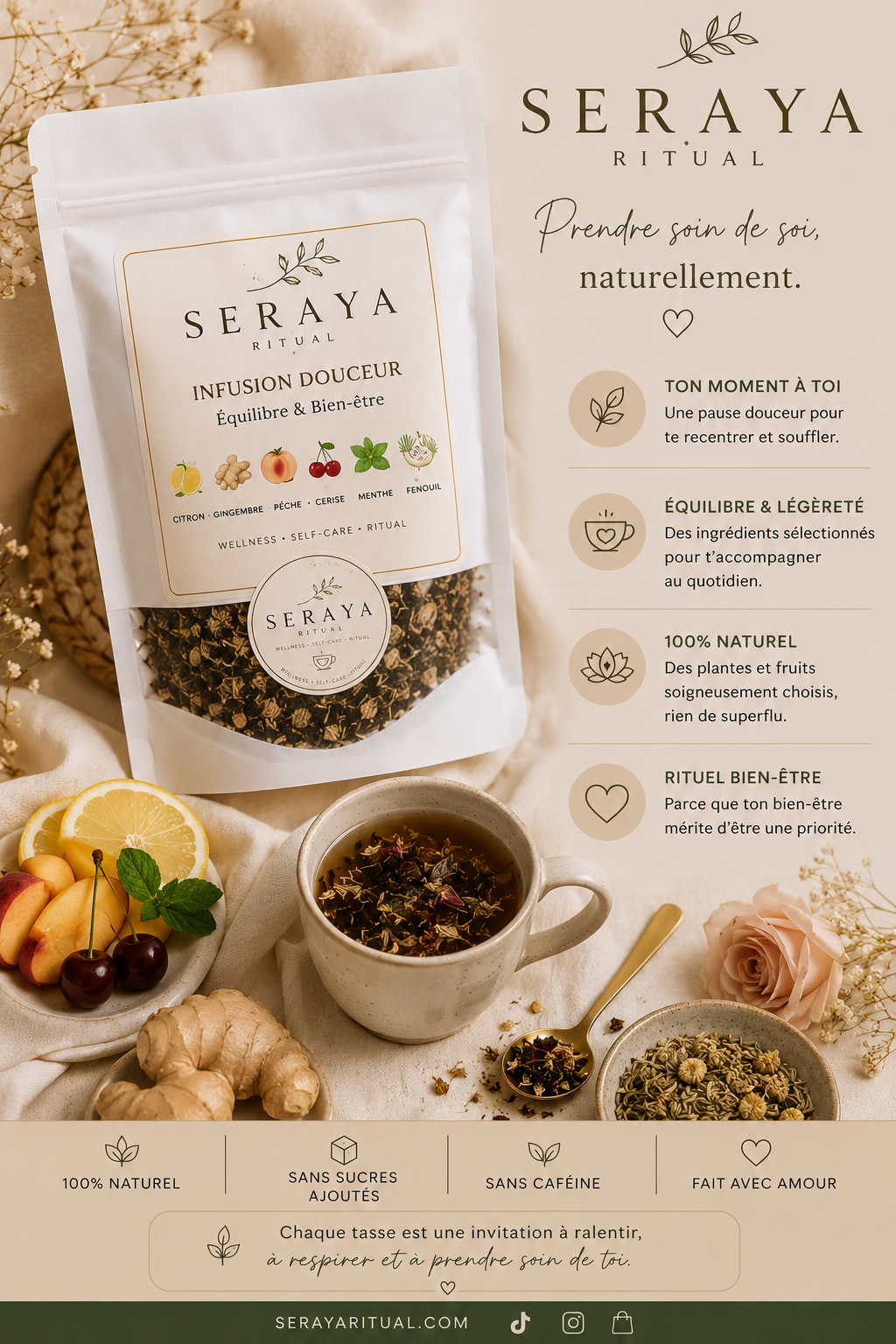 Seraya Ritual – Infusion Douceur Équilibre